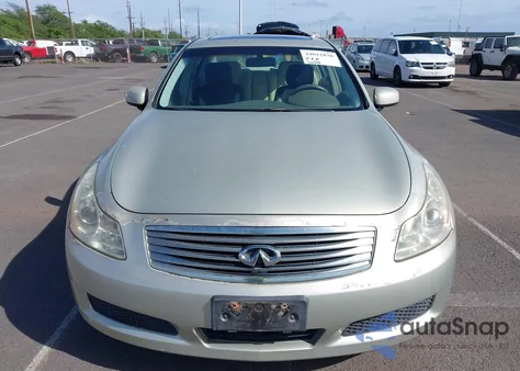 2007 Infiniti G35 Journey from USA, damaged, VIN JNKBV61E87M703578